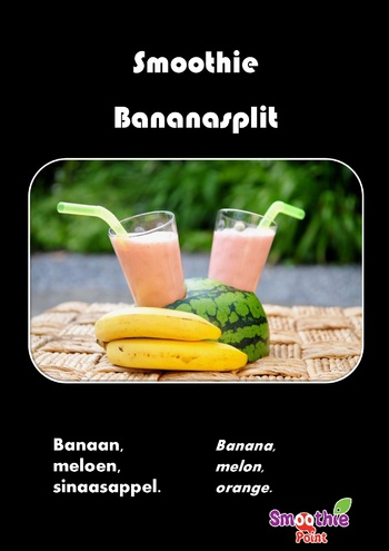 Smoothie: Banana Split